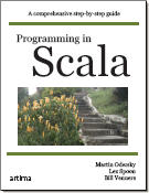 front cover Programming in Scala