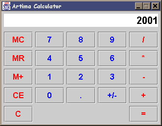 Artima Calculator